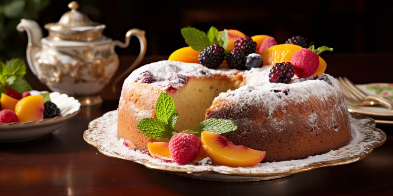 Ciasto krucho-drożdżowe z owocami - przepis