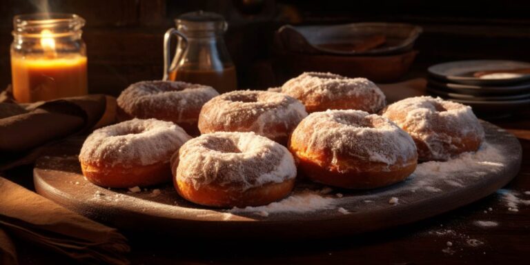 Pączki hiszpańskie z piekarnika - przepis