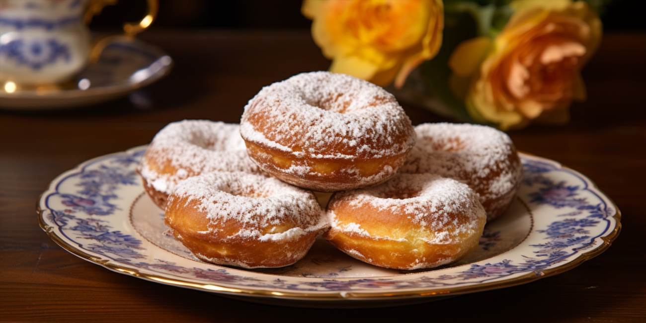 Pączki z ciasta francuskiego - przepis na wyjątkowe smakołyki