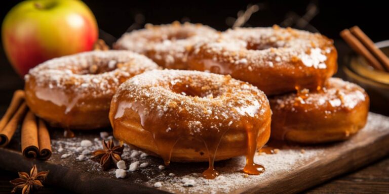 Pączki z jabłkami - przepis na wyjątkowe ciastka